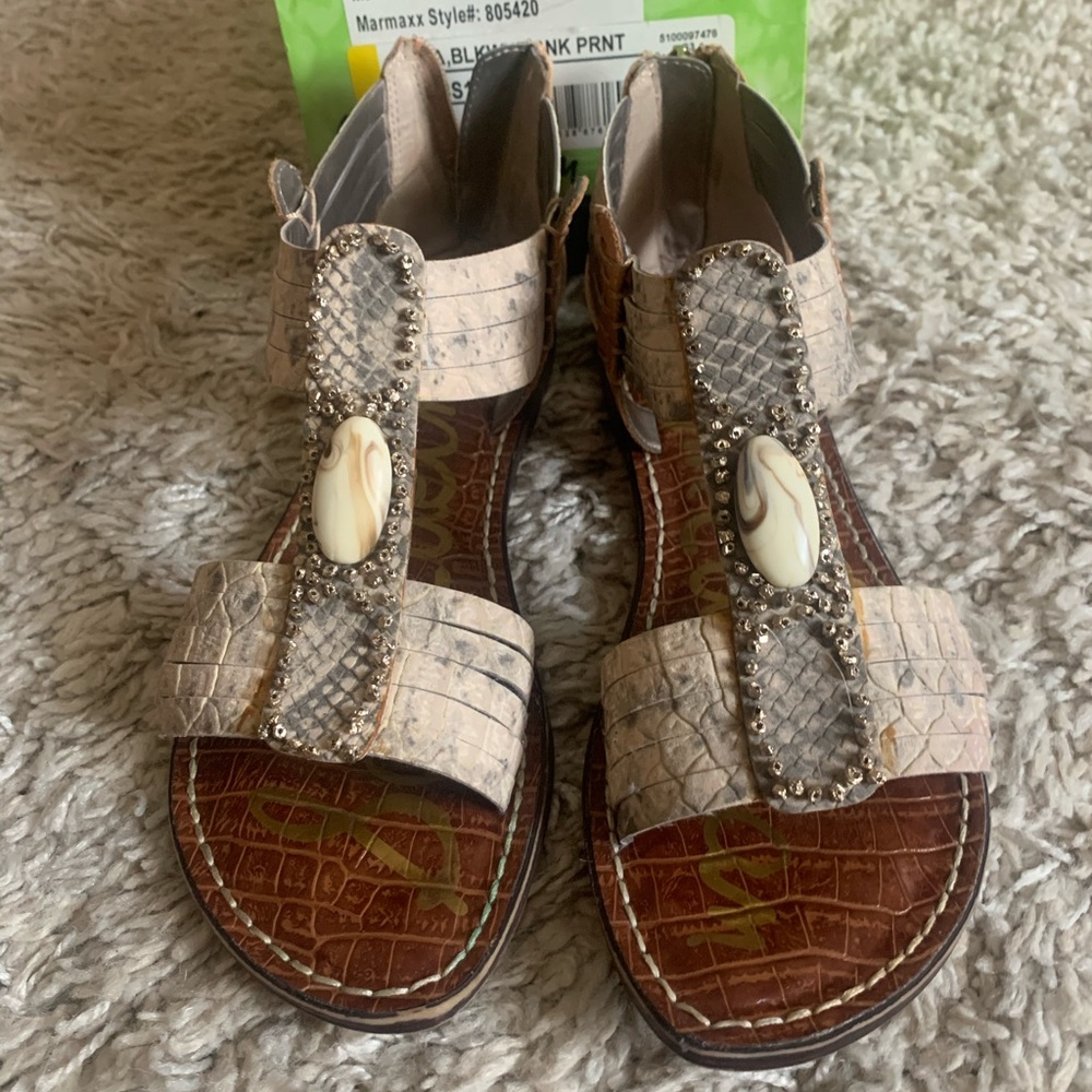 Sam Edelman Kaiya snakeskin sandal 7